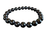 Black Tourmaline Crystal Bead Bracelet