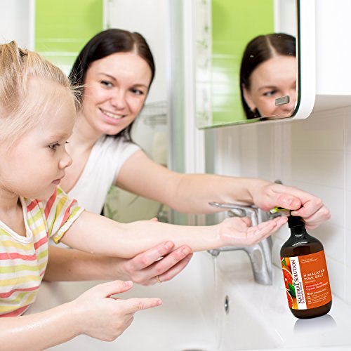 Liquid Hand Soap, Organic Marula Oil, 14 oz - Thumbnail 3