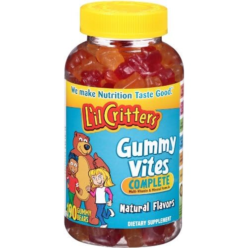 Lil Critters Gummy Bear Vitamins, 190-Count Bottles (Pack of 2) image