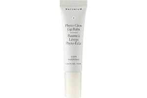 Naturium Phyto-Glow Lip Balm | With Shea Butter & Squalane, Sheer Colour | 0.34 FL OZ / 10 ml, Clear