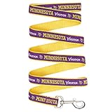 Pets First NFL Minnesota Vikings Pet Leash, Large