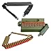 ATG Padded Shoulder 2 Two Point Shotgun Bandolier Sling Holds 15 Shotshells Sling Swivels Elastic Band 10 12 20 Gauge GA (Black)