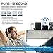 Bluetooth 5.0 Transmitter Receiver with LED Display 3 in 1 Long Range Audio Adapter for TV,PC,Home Stereo Speaker, aptX Low Latency Dual-Link Adapter for 2 Headphones,Optical 3.5mm AUX RCA (Iron gray)thumb 4