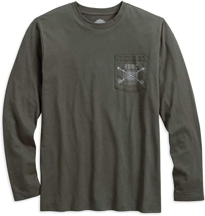 mens harley davidson long sleeve t shirts