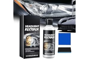 ROTTIPE Advanced Automotive Headlight Restoration Kit - Premium Lens Restorer & Cleaner for Cars, Effective Headlight Repair Fluid, Innovative Polish Solution(1pc)