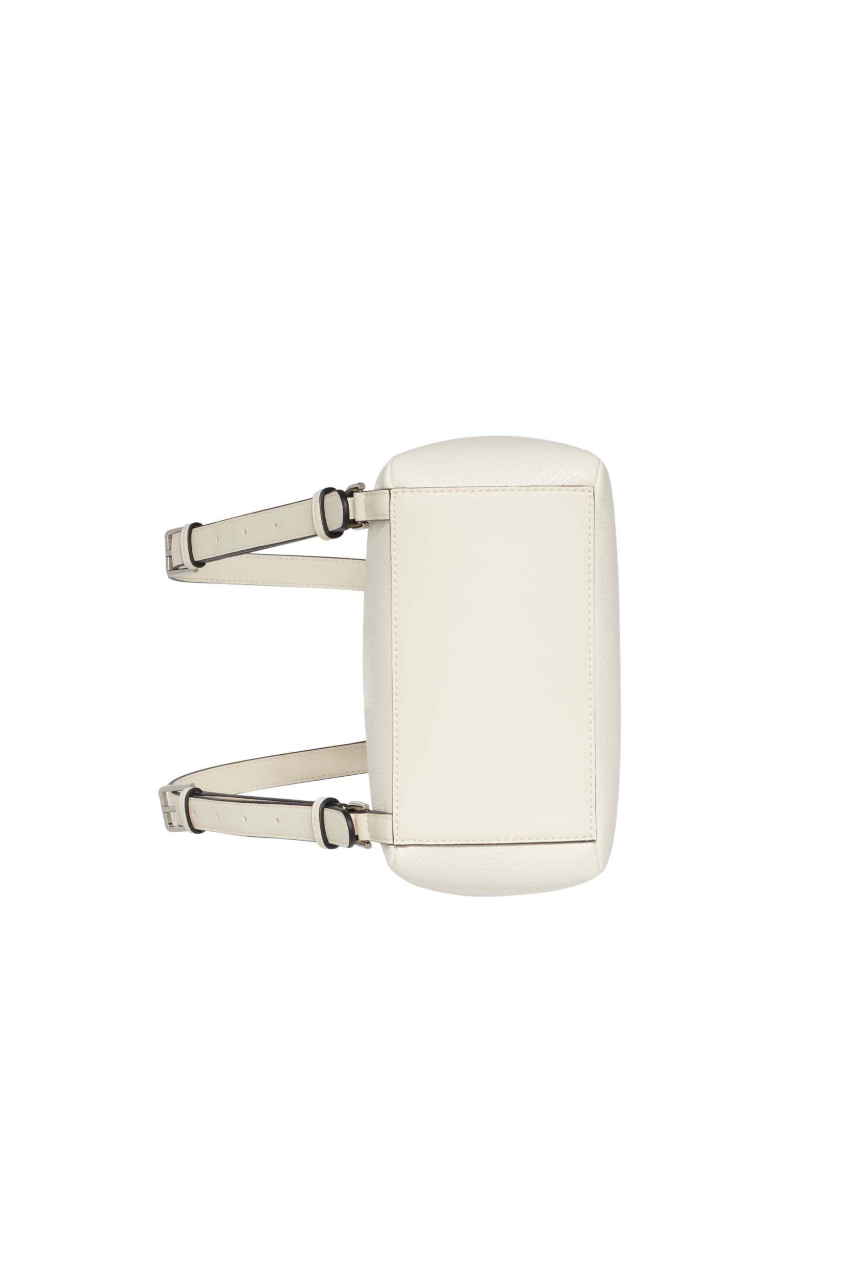 Calvin Klein Clove Triple Compartment Flap Backpack, Cherub White, One Size