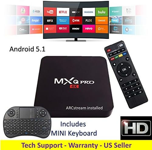 ARCstream MXq PRO - plus mini Keyboard - Android 5.1 - S905 Quad Core 1GB/8GB 2.0GHz Processor