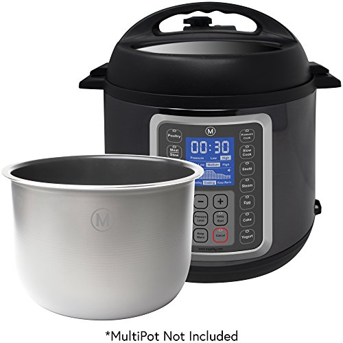 Genuine Multipot Stainless Steel Inner Pot for 6 Quart Pressure Cooker
