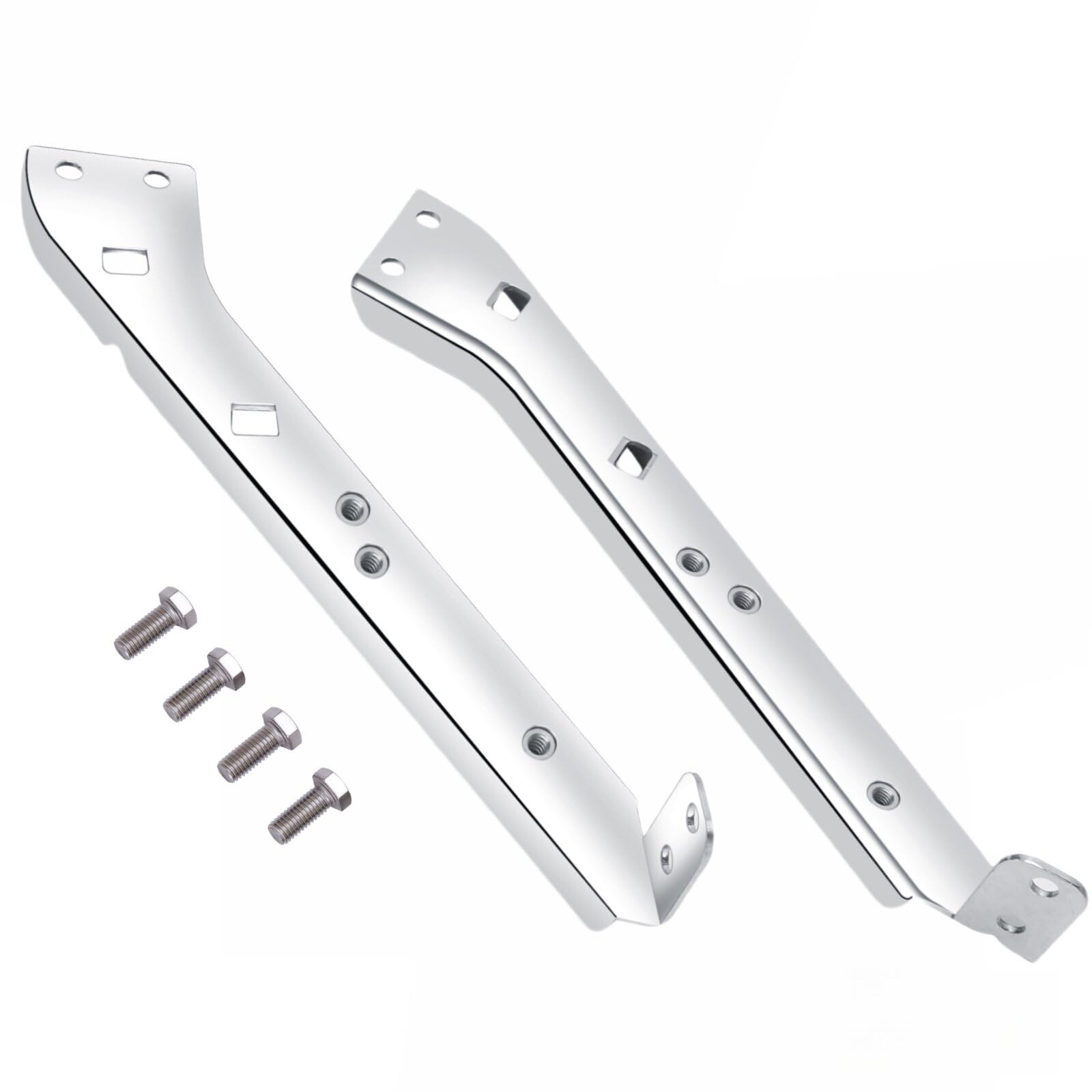 USED Saddlebag Guard Rails For 2014-up Harley Davidson Road King Electra Glide E - Foto 11