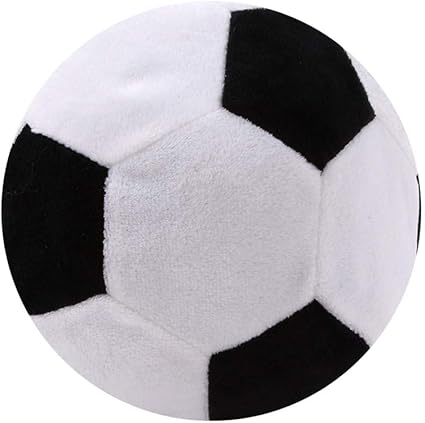 DeliV - Almohada de pelota de fútbol, peluche, peluche, suave ...