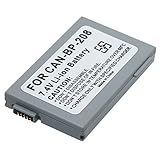 BP-208 Battery for Canon DC10 DC20 DC40 DC100 BP208