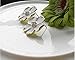 Newest trent HOT Sale Elegant White Five Leaves Jasmine Flower Floral Earring Ear Studs