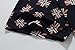 SSLR Men's Printed Regular Fit Casual Button Down Short Sleeve Polo Shirt