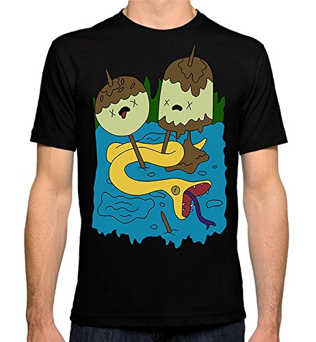 Princess Bubblegum Rock T-Shirt, Adventure Time Tee, (XXL - Male)