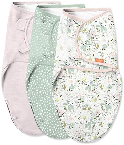 SwaddleMe Easy Change Swaddle(Peekaboo Panda) - Size Small/Medium, 0-3 Months, Pack of 3