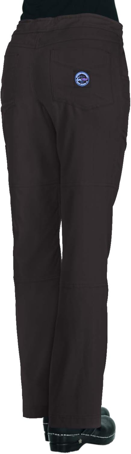 KOI Lite Performance Stretch Multi-Pocket Peace Scrub Pant for Women: Clothing