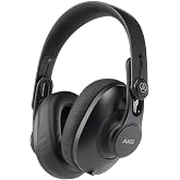 AKG Pro Audio K361BT Bluetooth Wireless or Wired, Over-Ear, Closed-Back, Light Weight, Foldable, Professional Recording Studio Headphones, Studio Monitor Mixing, Podcast, DJ Stereo Headsets, Black