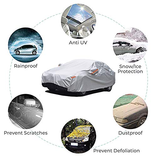 2 GUNHYI+Waterproof+Weather+Protection+Automobiles