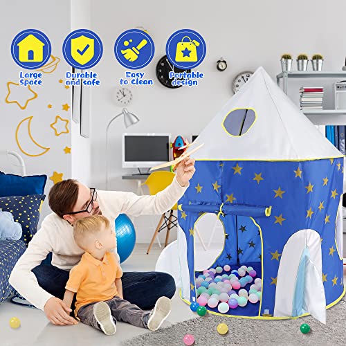 Rocket Ship Rocket Ball Pit Pop Up Beach Tent Free Shipping! JOYIN