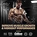 FLASH SALE - L-Arginine Nitric Oxide Booster Capsules - A Pre Workout Supplement with Essential Amino Acids to Help Build Muscle | Increase Energy Levels and to Train Longer and Harder
