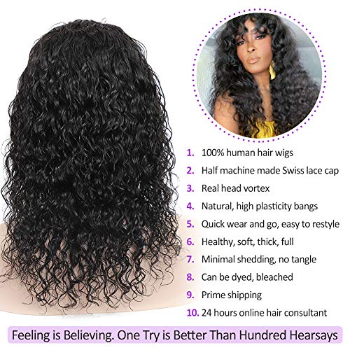 CYNOSURE-Hair-Lace-Front-Wigs-Human-Hair-with-Bangs-150-Density-Glueless-Water-Wave-Human-Hair-Wigs-for-Black-Women-Natural-Black-16-Water-Wave-Wig