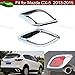 New 2pcs Chrome Rear Fog Light Lamp Frame Cover Trim Emblems For Mazda CX-5 CX5 2013 2014 2015 2016