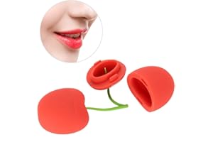 HURRISE Lips Enhancer Plumper Device, Cherry-Shaped Suction All Thick Lip Plumper Tool Device for Women Girls