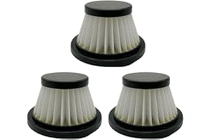 Emiif Replacemen Reusable Filter for Horespower for Duck//D015 for VAC Vacuum Cleaner Replacement Accessories Parts, 3PACK