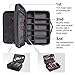 Valdler 3 Layer Large Makeup Bag Portable Travel Cosmetic Toile Organizer With Removable Divider Water Proof Multifunction 15.5inch Black