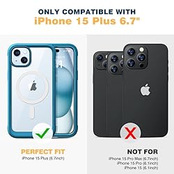 Diaclara Designed for iPhone 15 Plus Case