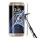 Galaxy S7 Edge Screen Protector,S7 Edge Tempered Glass Screen Protector,Candywe [3D Touch][9H Hardness][Full Coverage] Clear Screen Protector for Samsung Galaxy S7 Edge
