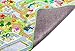 MMP Living Kids Soft, Fleece Play Mat with Slip-Resistant Backing, Indoor/Outdoor, Machine Washable, 59