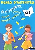 JE M'EXERCE FICHIER ELEVE CE1 (Je m'éxerce en) (French Edition) by