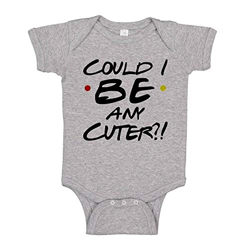 TATY Kids Could I Be Any Cuter Baby Infant Bodysuit