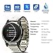 CAVN 3 Pack Screen Protector Compatible with Garmin Fenix 5S/Fenix 5S Plus, Tempered Glass Waterproof High Definition Screen Cover Saver