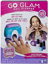 Cool Maker, GO Glam Nail Stamper, Nail Studio with 5 Patterns to Decorate 125 Nails (Packaging May Vary)