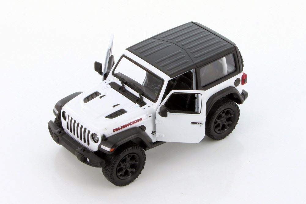 Buy Showcasts 2018 Jeep Wrangler Rubicon Hard Top, White Kinsmart 5412DK/WT 1/34 Scale