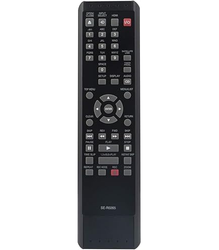 Amazon.com: SE-R0295 Replacement Remote Control Applicable for