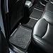 Maggift Rubber Floor Mats, for Car, SUVs, Vans & Trucks, Front and Back Heavy Duty Rubber Car Mats, 4pc, Black