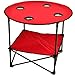 Picnic at Ascot Canvas Travel Folding Table, Red