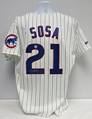 sammy sosa signed jersey