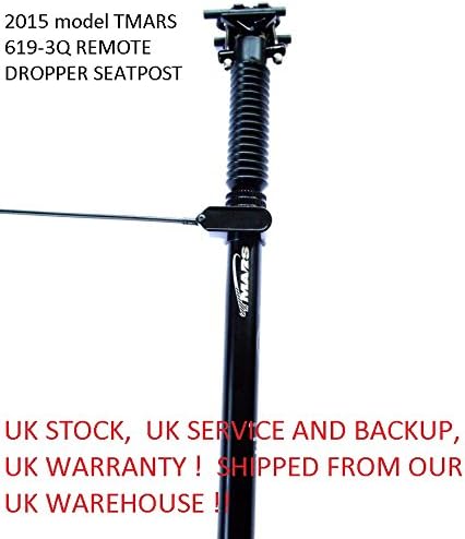TMARS "DROPPER REMOTE HEIGHT ADJUSTABLE 27.2mm SEATPOST. Aluminium 6061 T6 forged & CroMo Steel InnerTube