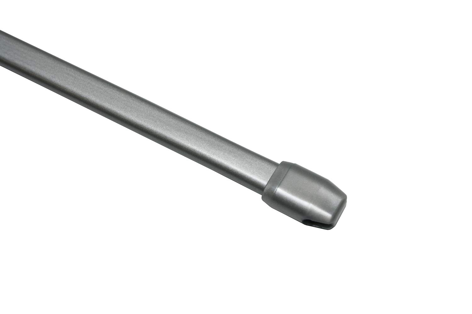 Gardinia Curtain Rod, Metal/Plastic, Silver-Matt Colour, 100-160 cm โ image 1
