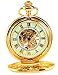AMPM24 Luxury Golden Luminous Men's Mechanical Pocket Watch + Chain Gift WPK020