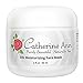 Silk Moisturizing Face Mask For Dry Skin - Hydrating Calming Mask with Hyaluronic Acid Amino Acids and Aloe Vera - 72% Organic - Doubles as a Cooling Gel Eye Mask - by Catherine Ann