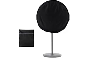Midremer Industrial Fan Cover, Dustproof and Waterproof Oxford Cloth Outdoor Fan Cover Household Floor Fan Cover with Zipper for 18-22 inch Stand Pedestal Fan/Wall Mount Fan