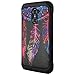 ZTE Imperial Max Case, ZTE Grand X Max 2 Case, ZTE Kirk Case, ZTE Max Duo LTE Case, Celljoy [Shock Armor] [[Shockproof]] HybridImpact Resistant Bumper Premium - Thin Hard Cover (Dream Catcher)
