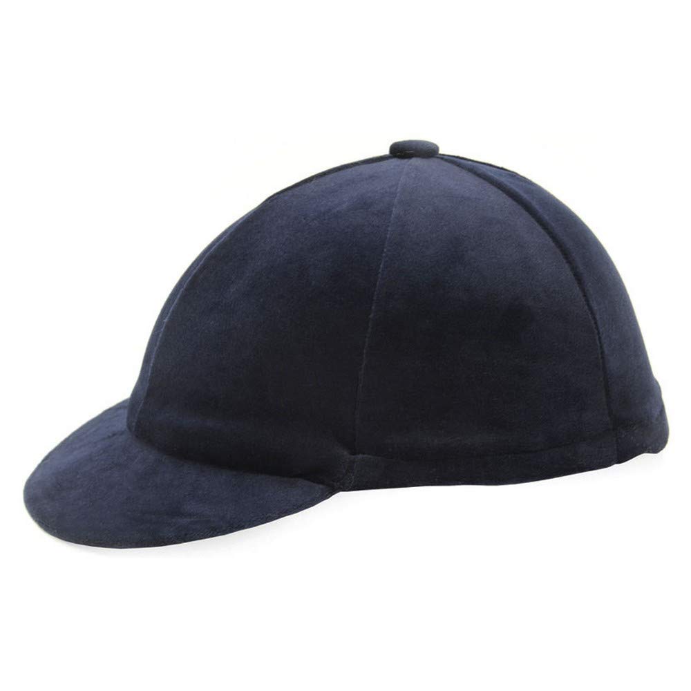 Hy Velvet Hat Cover: Navy