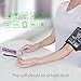 1byone Upper Arm Digital Blood Pressure Monitor Blood Pressure Cuff with Easy-to-Read Backlit LCD, Blood Pressure Machine One Size Fits All Cuff, Sphygmomanometer Nylon Storage Case, White