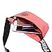 BKID Nylon Waist Pack Zipper Waist Bag Smart Phone Sport Case Travel Fanny Bag Card Pocket (Orange)